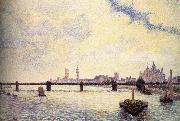 Camille Pissarro London Bridge oil painting